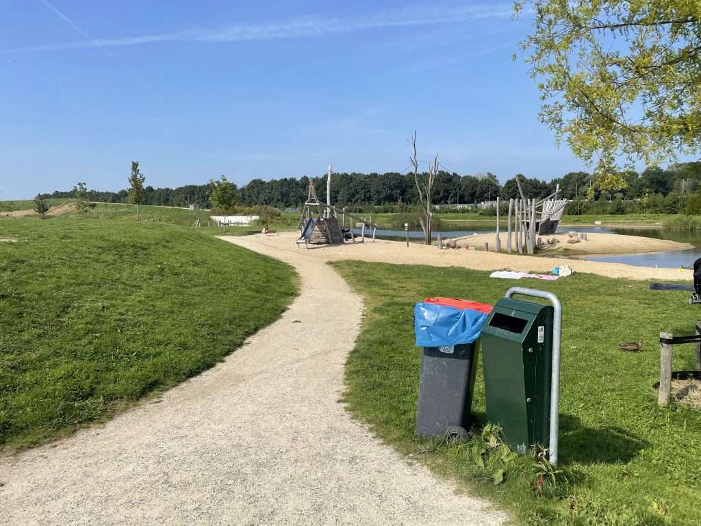 Afvalbakken in Crescentpark uitgerust met vulgraadsensoren