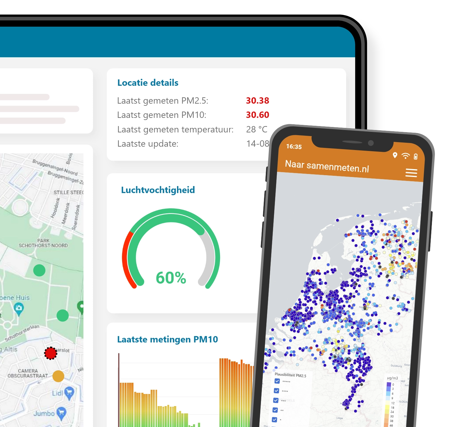 Fijnstofsensor_data centraal IoT Connect