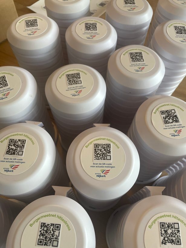 Burgerparticipatiesensoren voor tuinen van inwoners in Nijkerk
