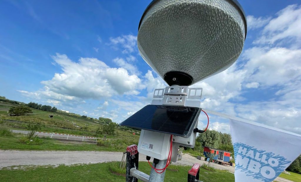 Sensoren op het terrein van groenopleiding TerraNext