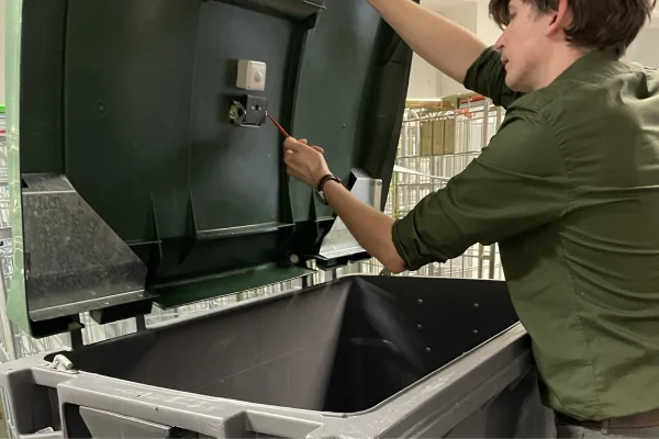 Vulgraadsensor afvalbak 8